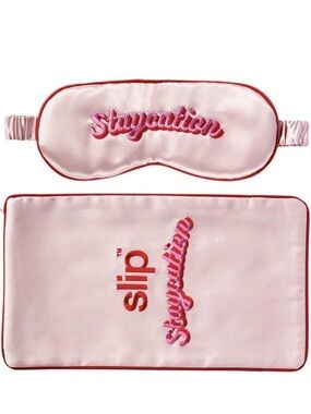 Slip Staycation Limited Edition Eye Mask and Pillowcase Set Limited